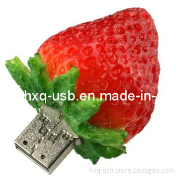 Delicious Strawberry USB Flash Drive